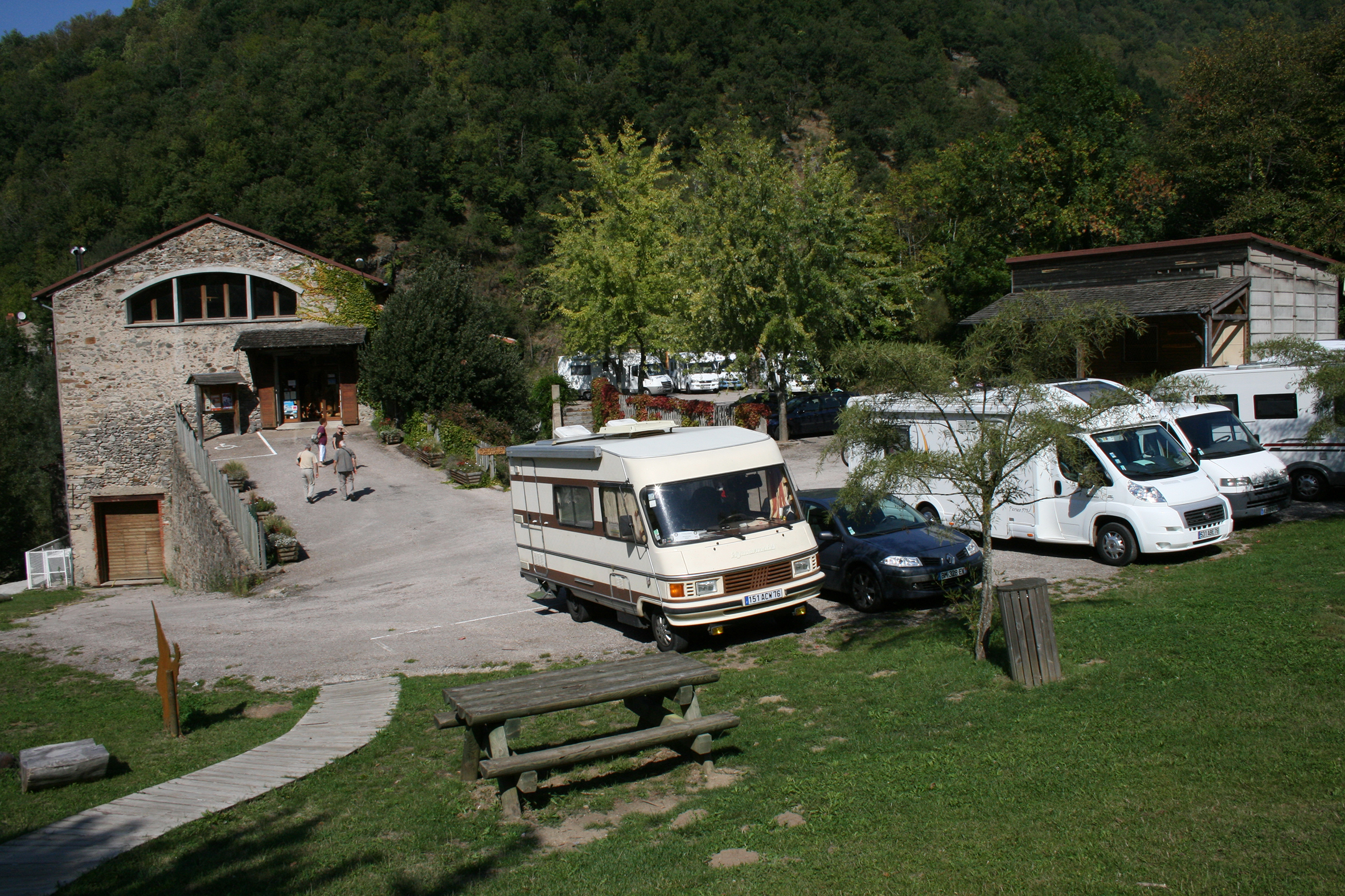 Camping car à la Maison du Bois et du Jouet